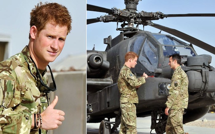 Hoàng tử Harry đang phục vụ tại Afghanistan